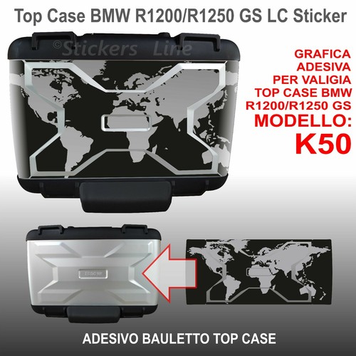 Autocollant valise top case - autocollant,